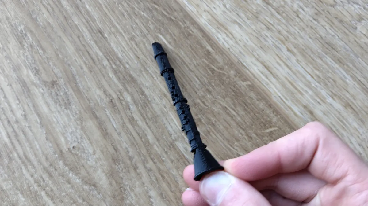 miniature clarinet, photo 3 of 4 - miniature clarinet Music & Instruments