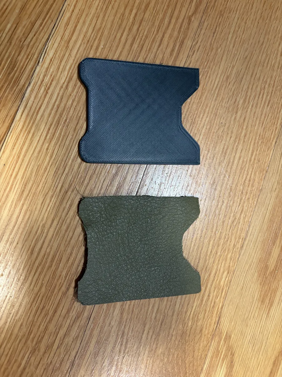 MagSafe Wallet Template for Leather, photo 4 of 4 - MagSafe Wallet Template for Leather Tools & Workshop