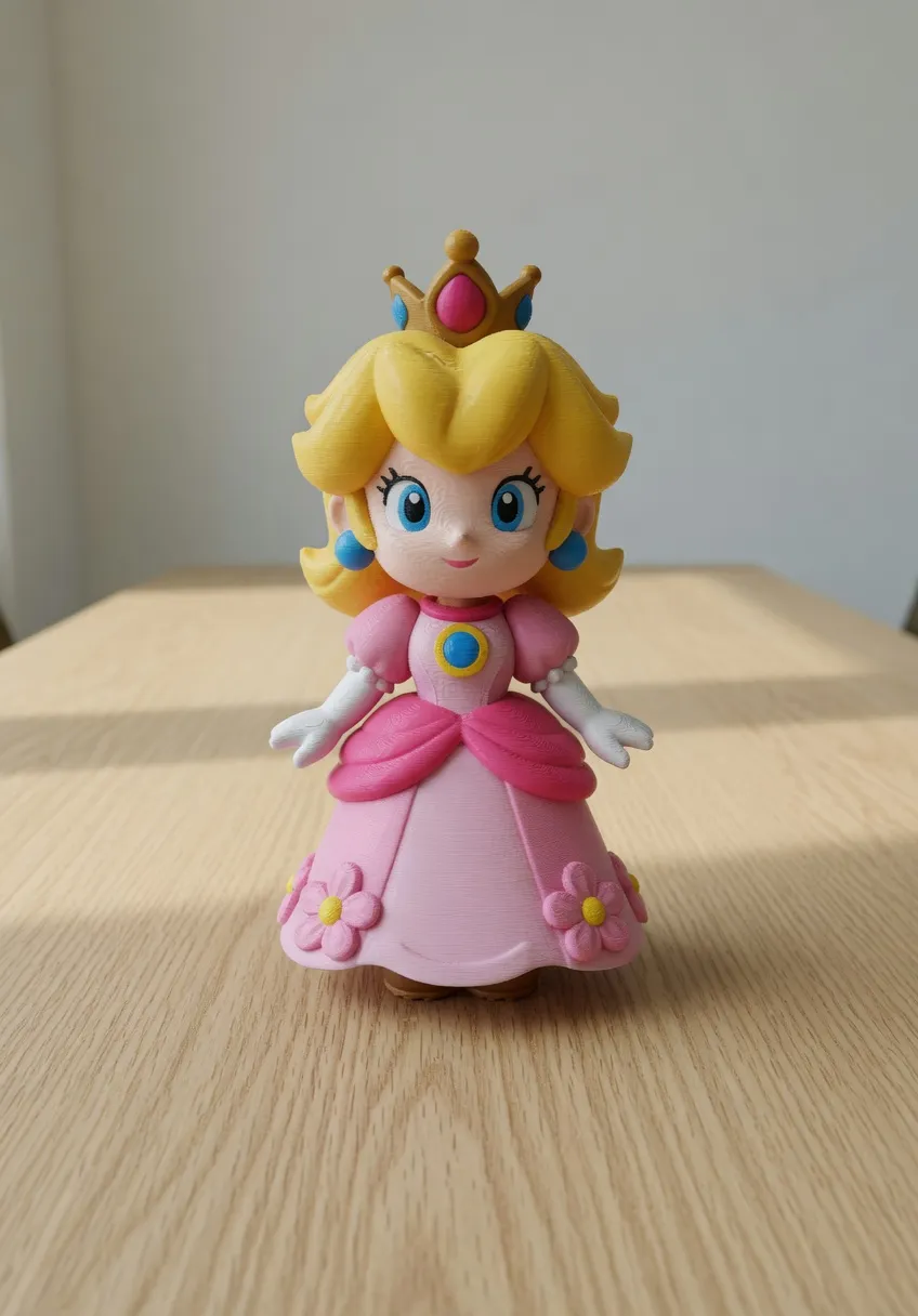 Princess Peach Mini Figure | Nintendo, photo 3 of 4 - Princess Peach Mini Figure | Nintendo Figurines & Collectibles