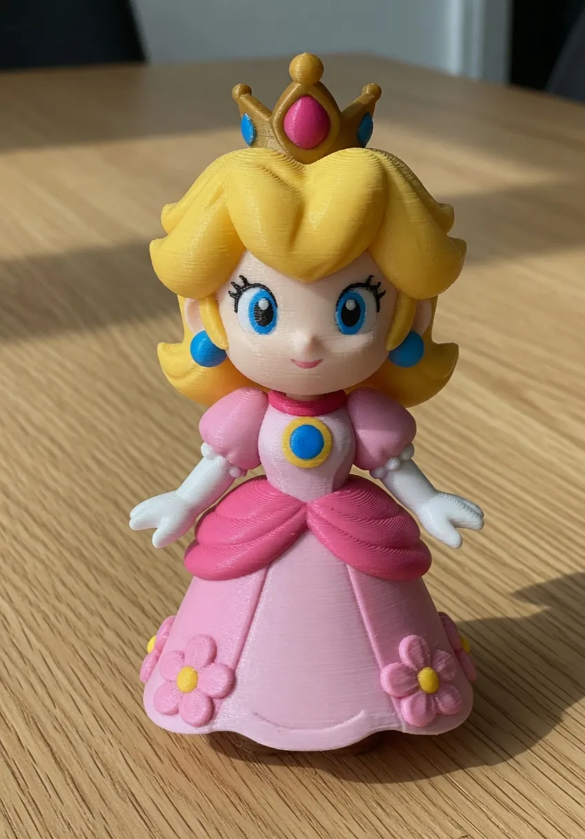 Princess Peach Mini Figure | Nintendo, photo 4 of 4 - Princess Peach Mini Figure | Nintendo Figurines & Collectibles