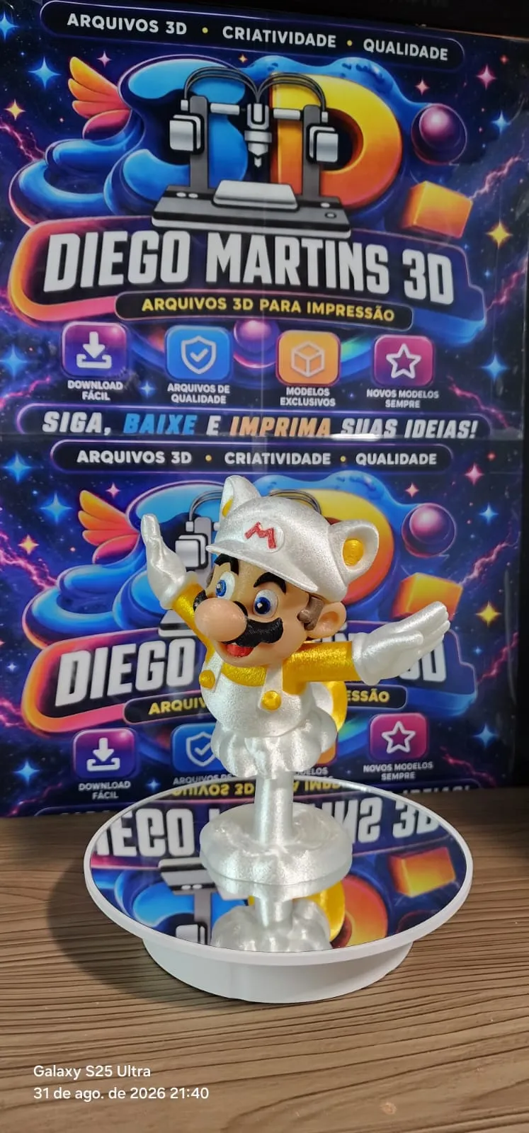 MARIO GATO VOADOR, SPECIAL EDITION, photo 2 of 4 - MARIO GATO VOADOR, SPECIAL EDITION Figurines & Collectibles
