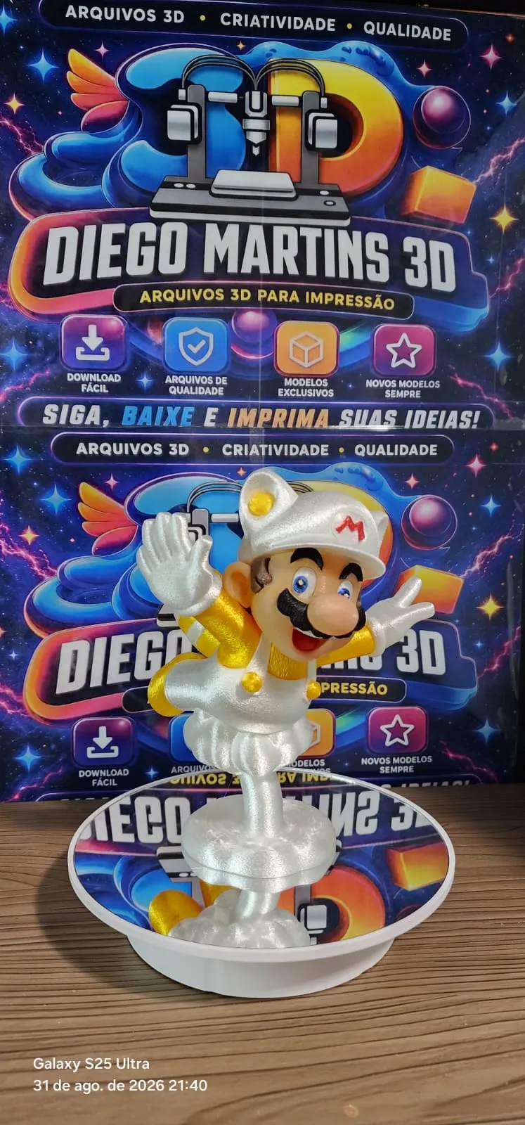 MARIO GATO VOADOR, SPECIAL EDITION, photo 3 of 4 - MARIO GATO VOADOR, SPECIAL EDITION Figurines & Collectibles
