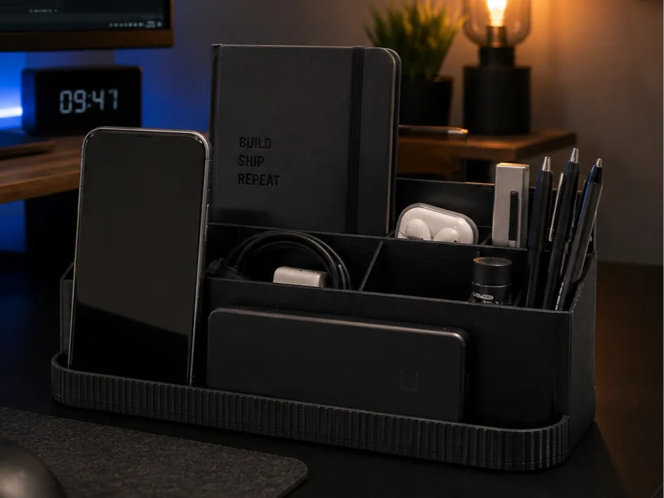 Ribbed Desk Organizer - Office, in stock in India