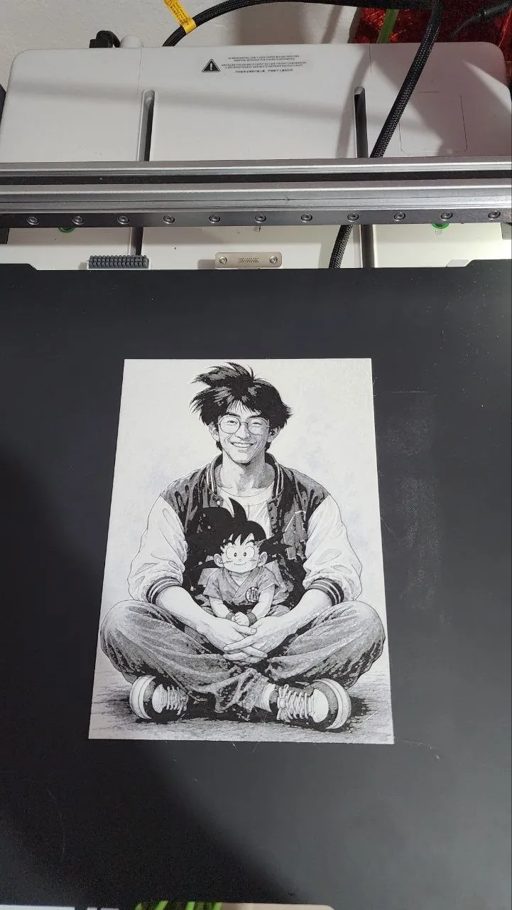 Tributo a Akira Toriyama, HueForge, photo 2 of 4 - Tributo a Akira Toriyama, HueForge Art