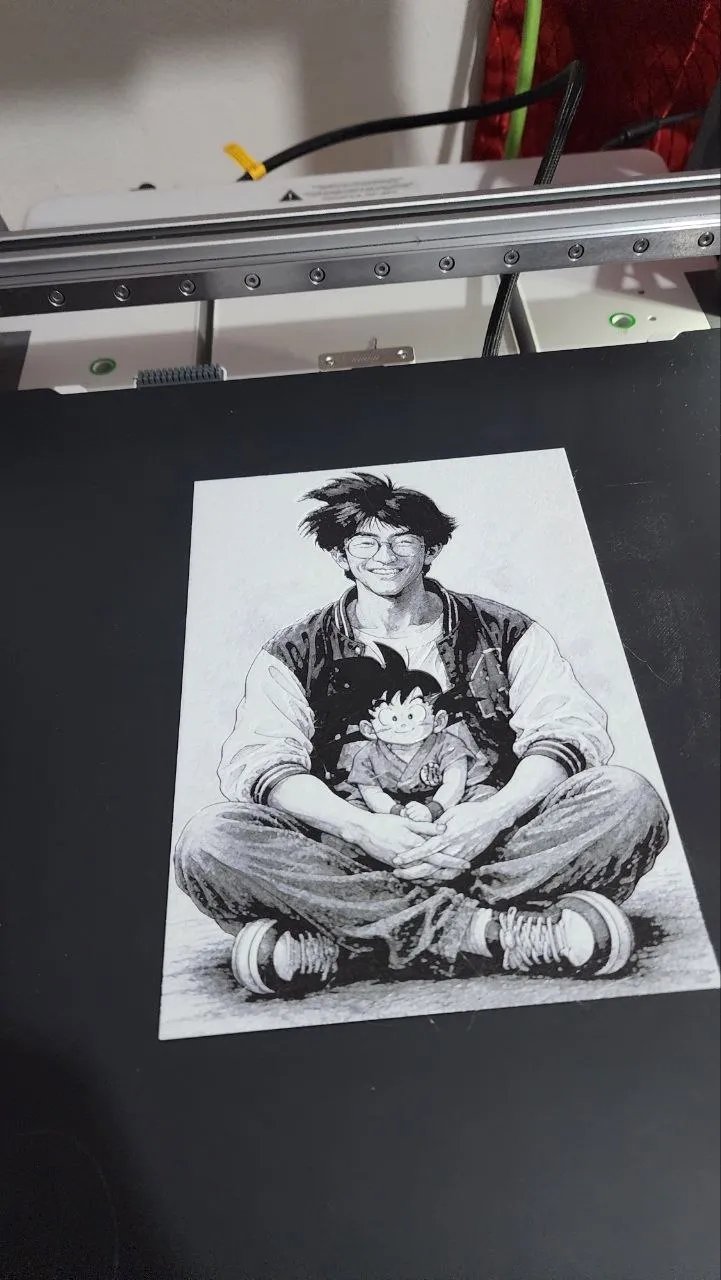 Tributo a Akira Toriyama, HueForge, photo 3 of 4 - Tributo a Akira Toriyama, HueForge Art