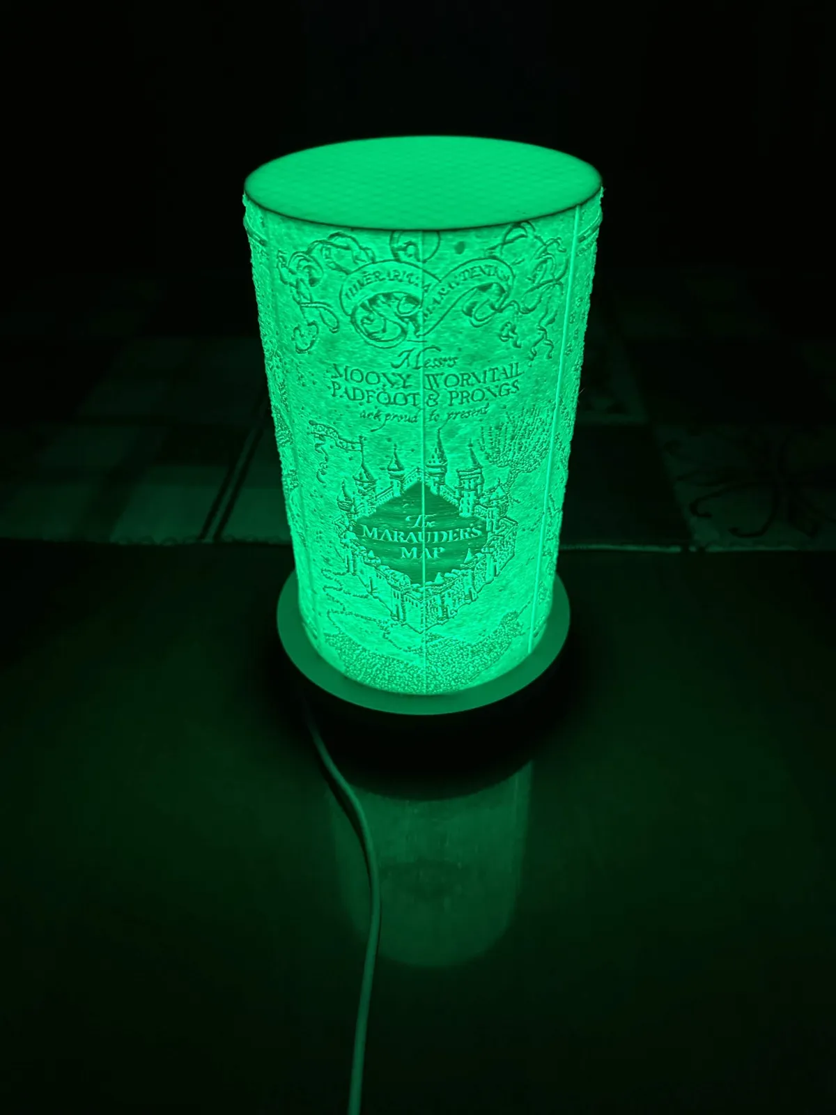 Harry Potter Marauder's Map Lamp, photo 2 of 2 - Harry Potter Marauder's Map Lamp Toys & Games