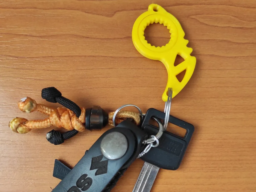 Karambit Keychain Spinner