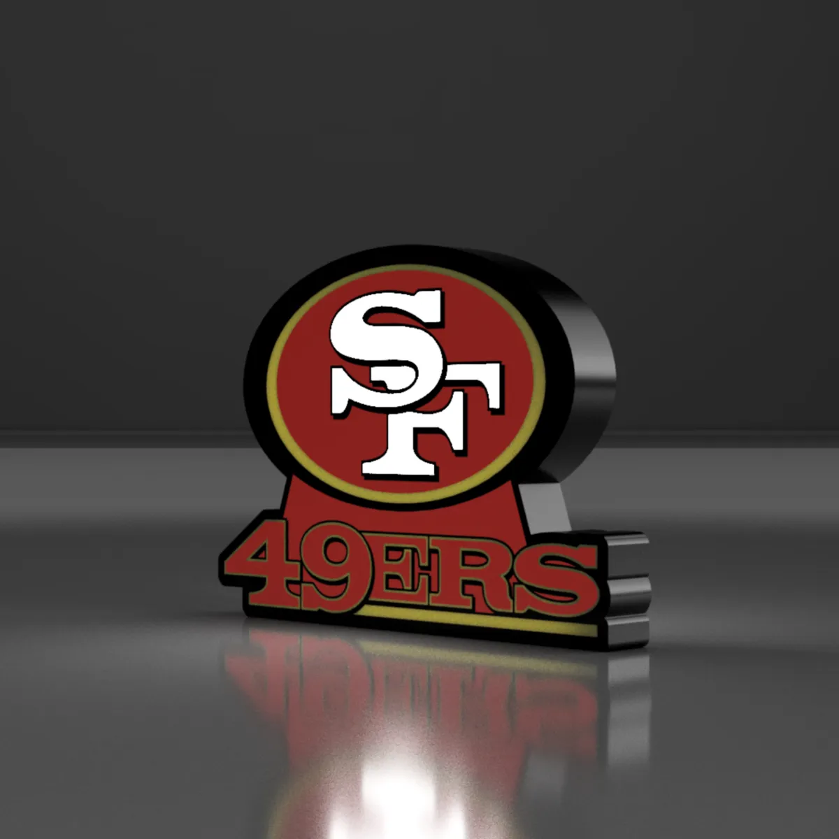 San Francisco 49ers LED Light Box