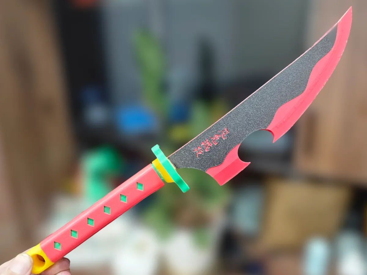 Demon Slayer Uzui Tengen Sword 鬼灭之刃刀宇髓天元音柱日轮刀