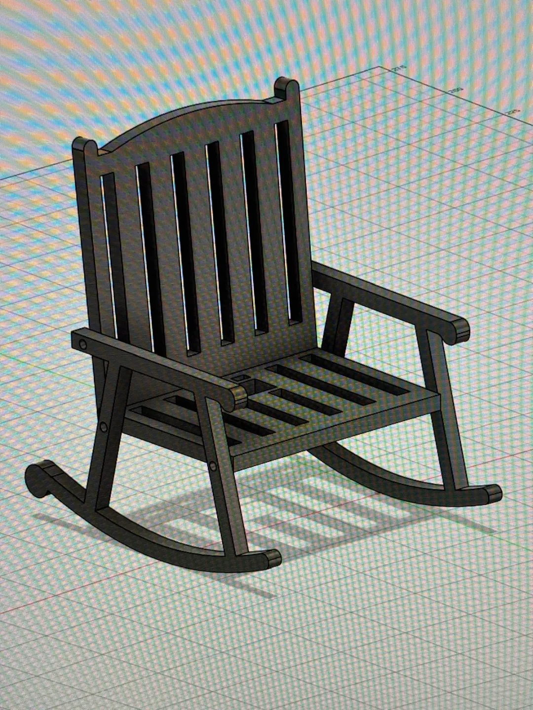 Rocking Chair Smartphone Stand, photo 4 of 4 - Rocking Chair Smartphone Stand Mobile & Device Accessories