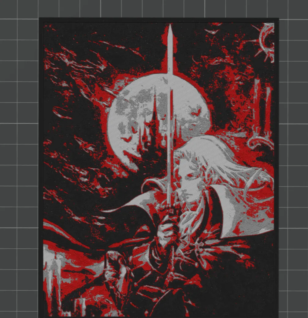 Castlevania Panels for Mystic Lamp - Decor, in stock in India