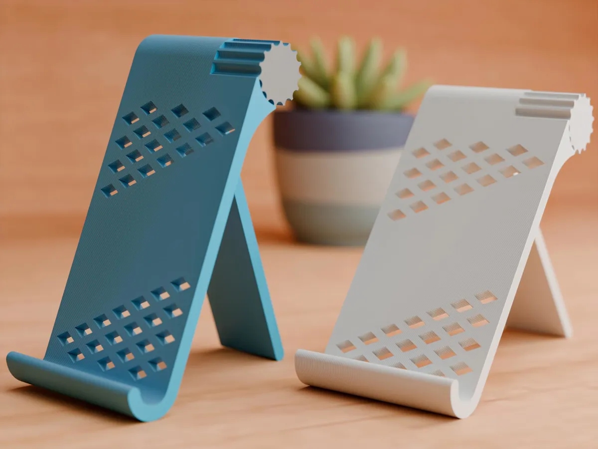 Adjustable Tilt Smartphone and Tablet Stand, photo 2 of 4 - Adjustable Tilt Smartphone and Tablet Stand Household