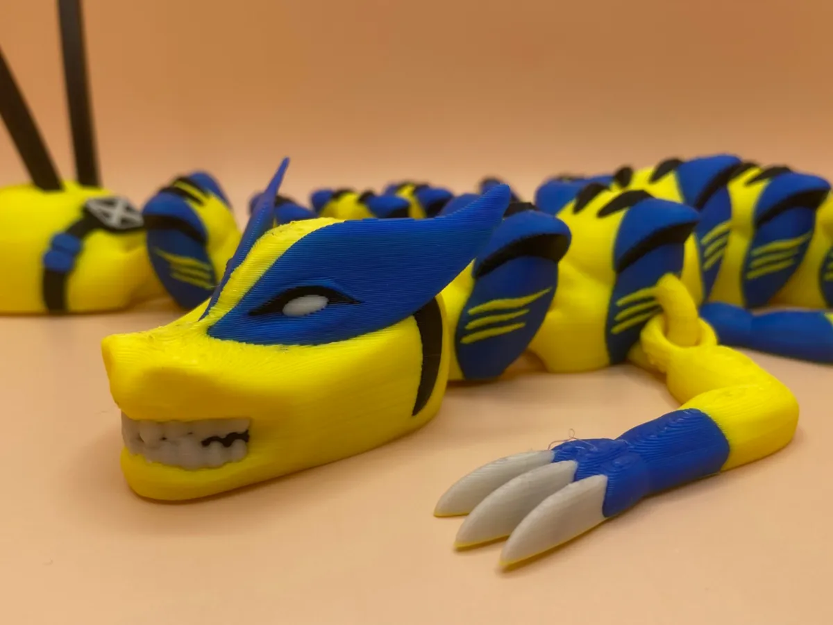 Wolverine Dragon - Articulated - Articulated Dragons, in stock in India