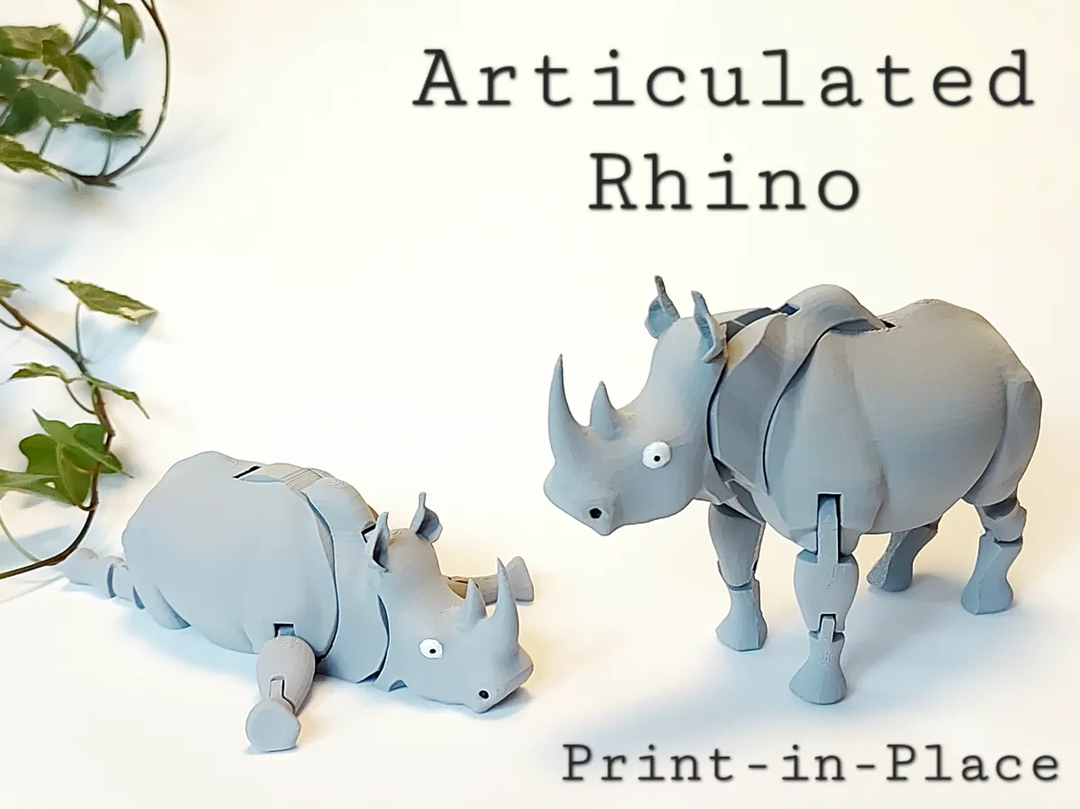Articulated Rhino - Articulated Animals, in stock in India