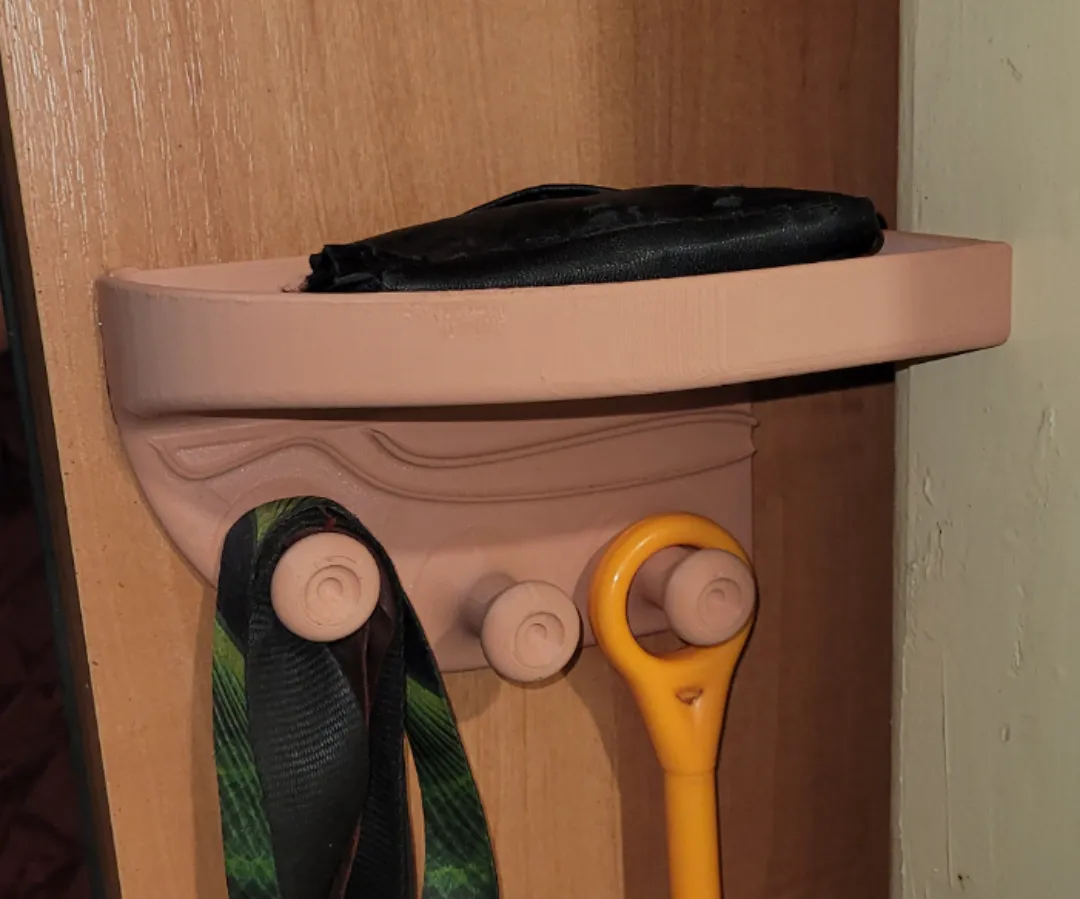 Designer Shelf with Hangers - Organizers, in stock in India