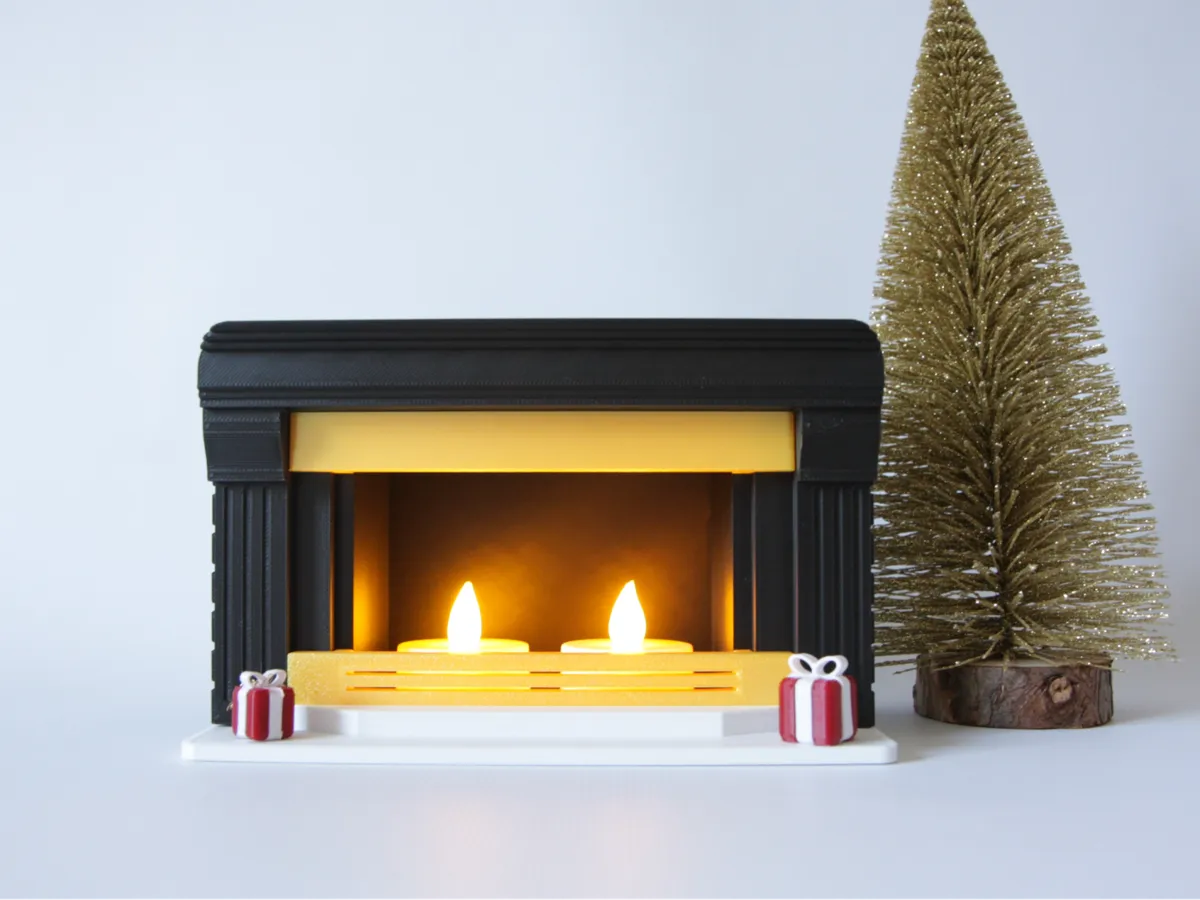 Miniature Fireplace Tealight Candle Holder - Decor, in stock in India