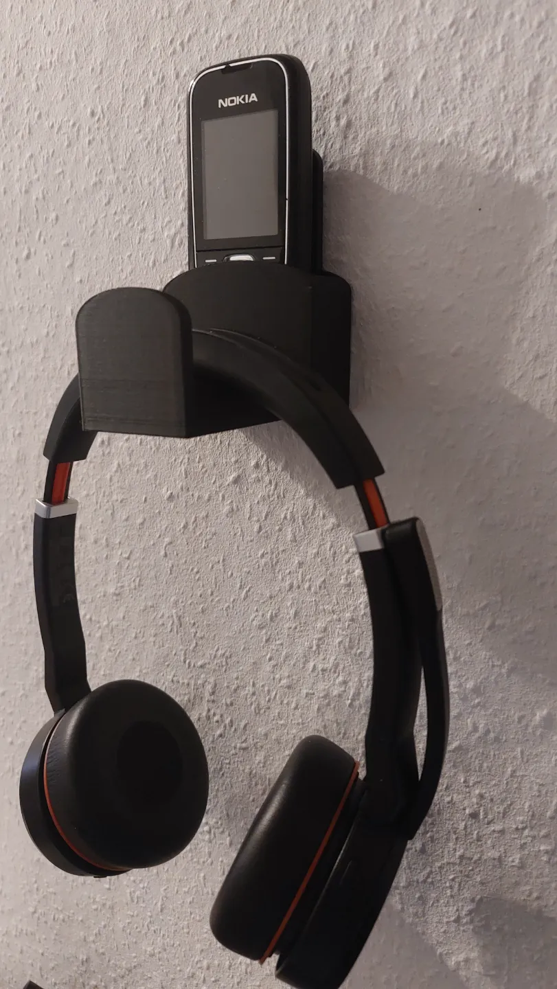 Halter für Handy und Headset, photo 2 of 2 - Halter für Handy und Headset Mobile & Device Accessories