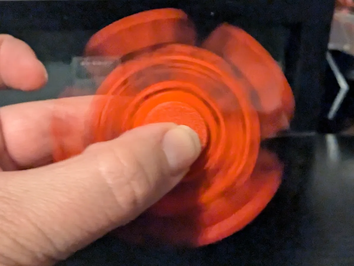 Ironman Inspired Fidget Spinner- no ball bearings, photo 3 of 3 - Ironman Inspired Fidget Spinner- no ball bearings Fidget & Sensory Toys