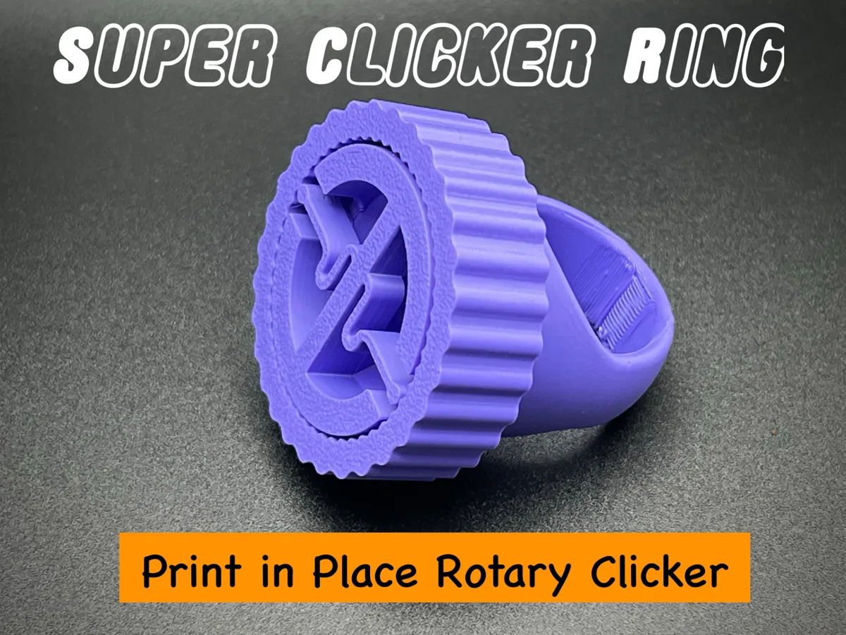 Rotary Clicker Power Ring Fidget - Button & Click Fidgets, in stock in India