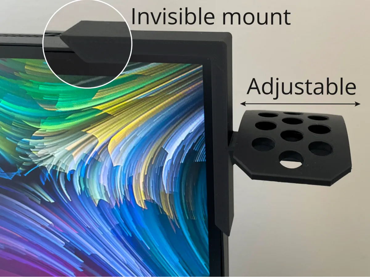 Headphone Holder Monitor Mount