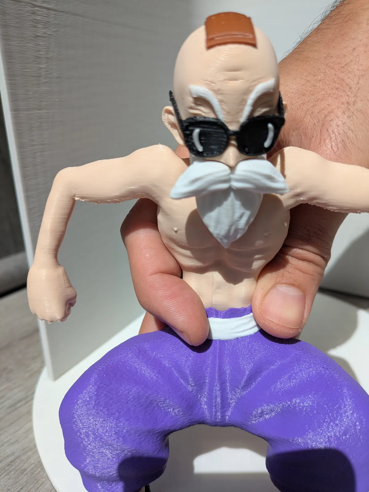 Master Roshi Dragon ball first kamehame, photo 3 of 4 - Master Roshi Dragon ball first kamehame Figurines & Collectibles