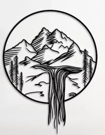 Wall Art - Waterfall