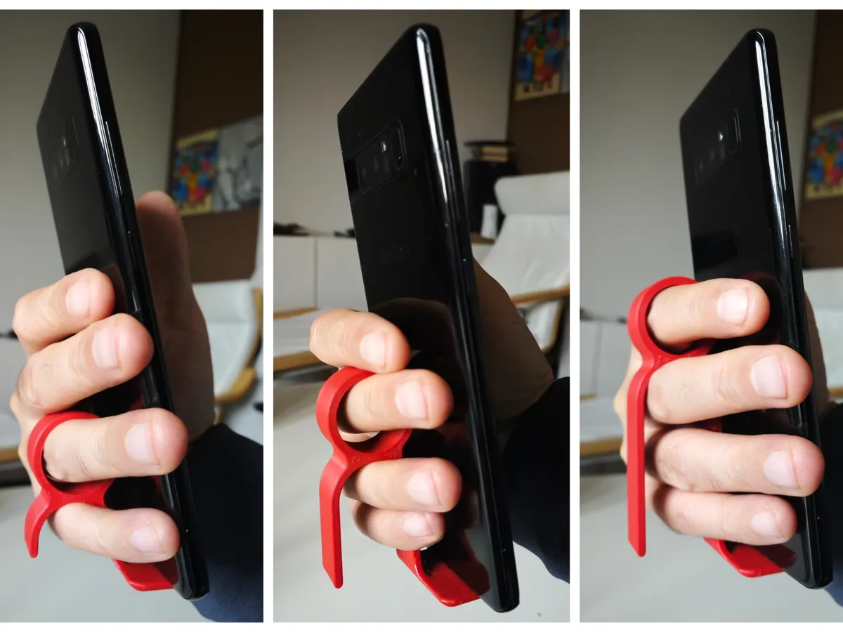Hand Grip Smartphone Holder
