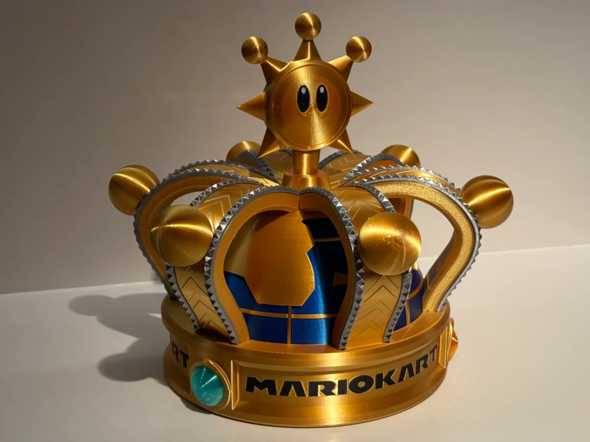 [V2] Mario Kart World Crown - Full size replica