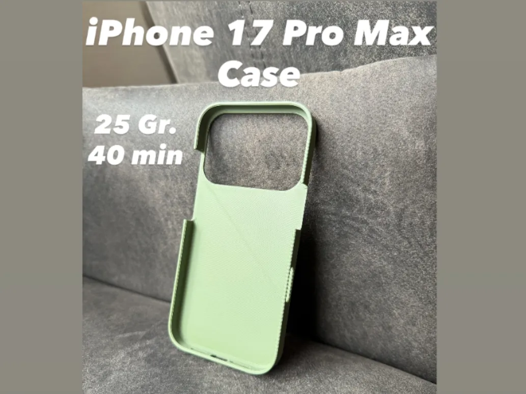 iPhone 17 Pro Max Case with Camera Bump