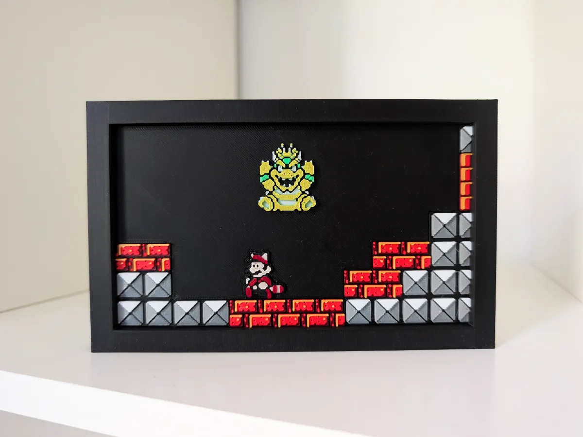 Super Mario Bros. 3 - Bowser Boss Wall Art