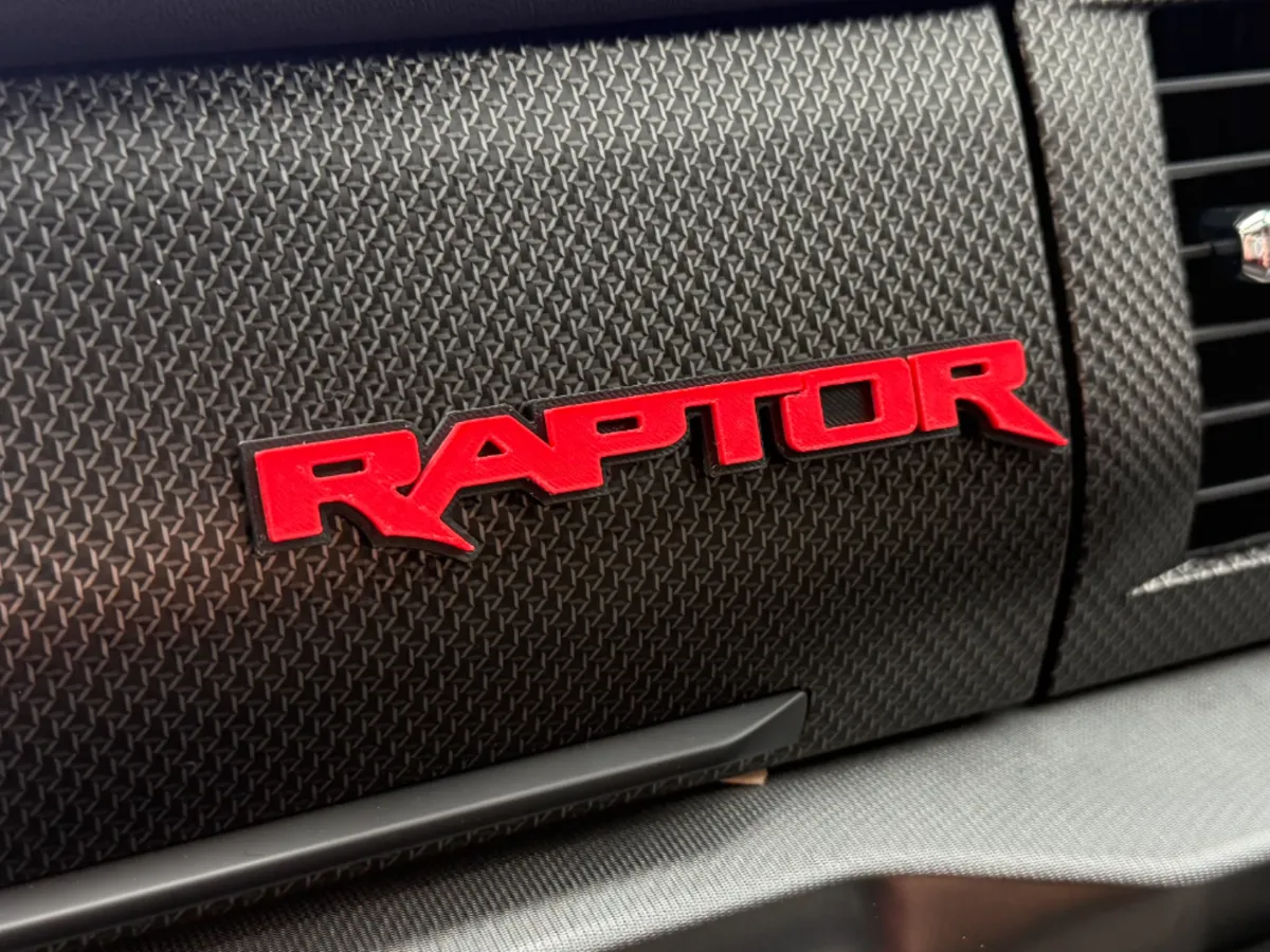 Ford F150/Bronco Raptor Dash Emblem