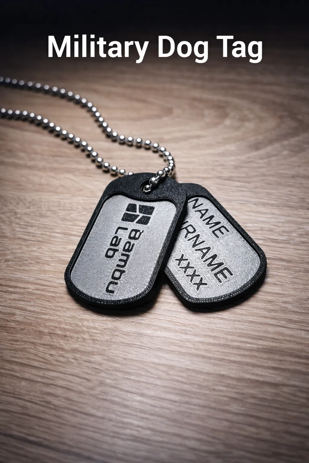 Military Dog Tag, photo 3 of 4 - Military Dog Tag Tools & Workshop
