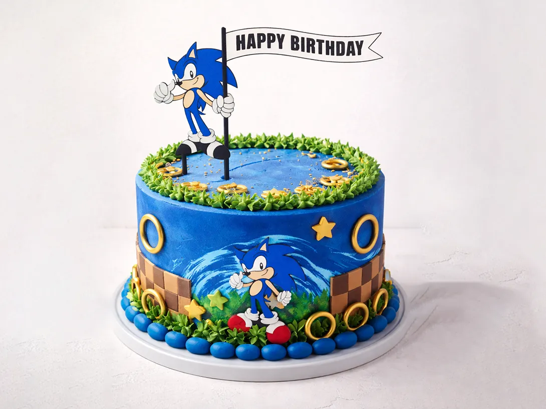 Sonic Birthday Cake Topper