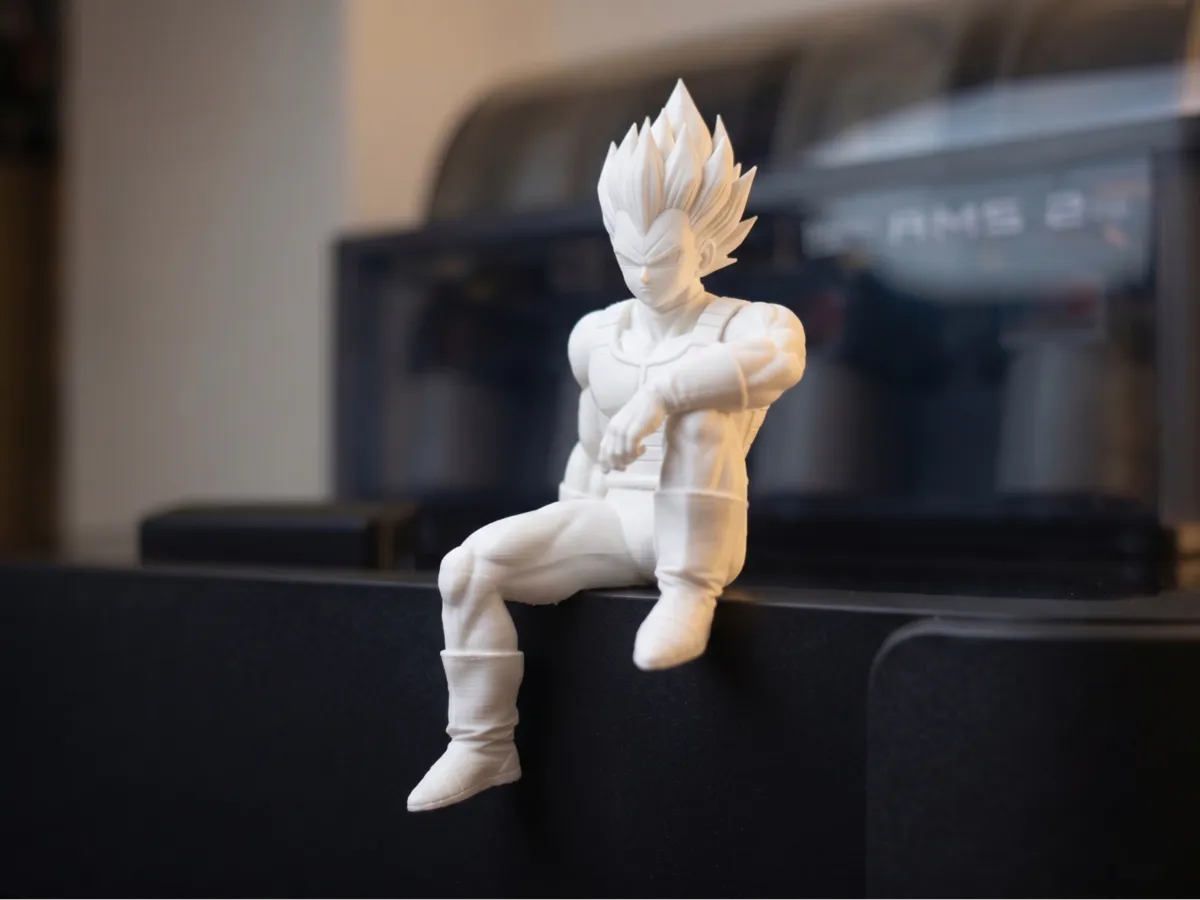 Thoughtful Vegeta - Edge Sitter