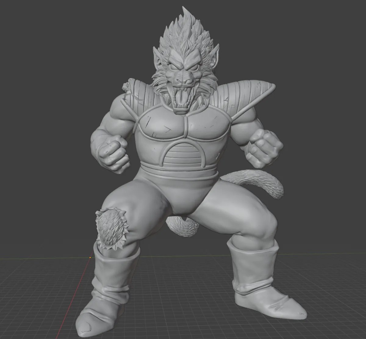 DRAGONBALL GREAT APE VEGETA MULTICOLOR EDITION, photo 3 of 4 - DRAGONBALL GREAT APE VEGETA MULTICOLOR EDITION Figurines & Collectibles