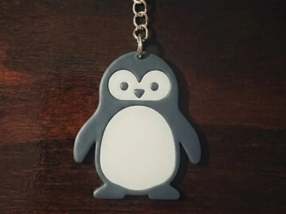 Baby Penguin Keychain