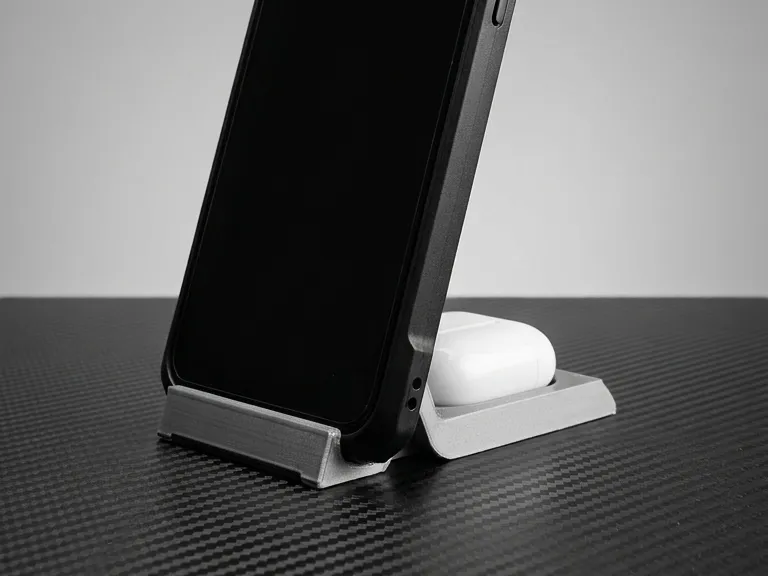Minimalist Phone & Earbuds Stand - Electronics, in stock in India
