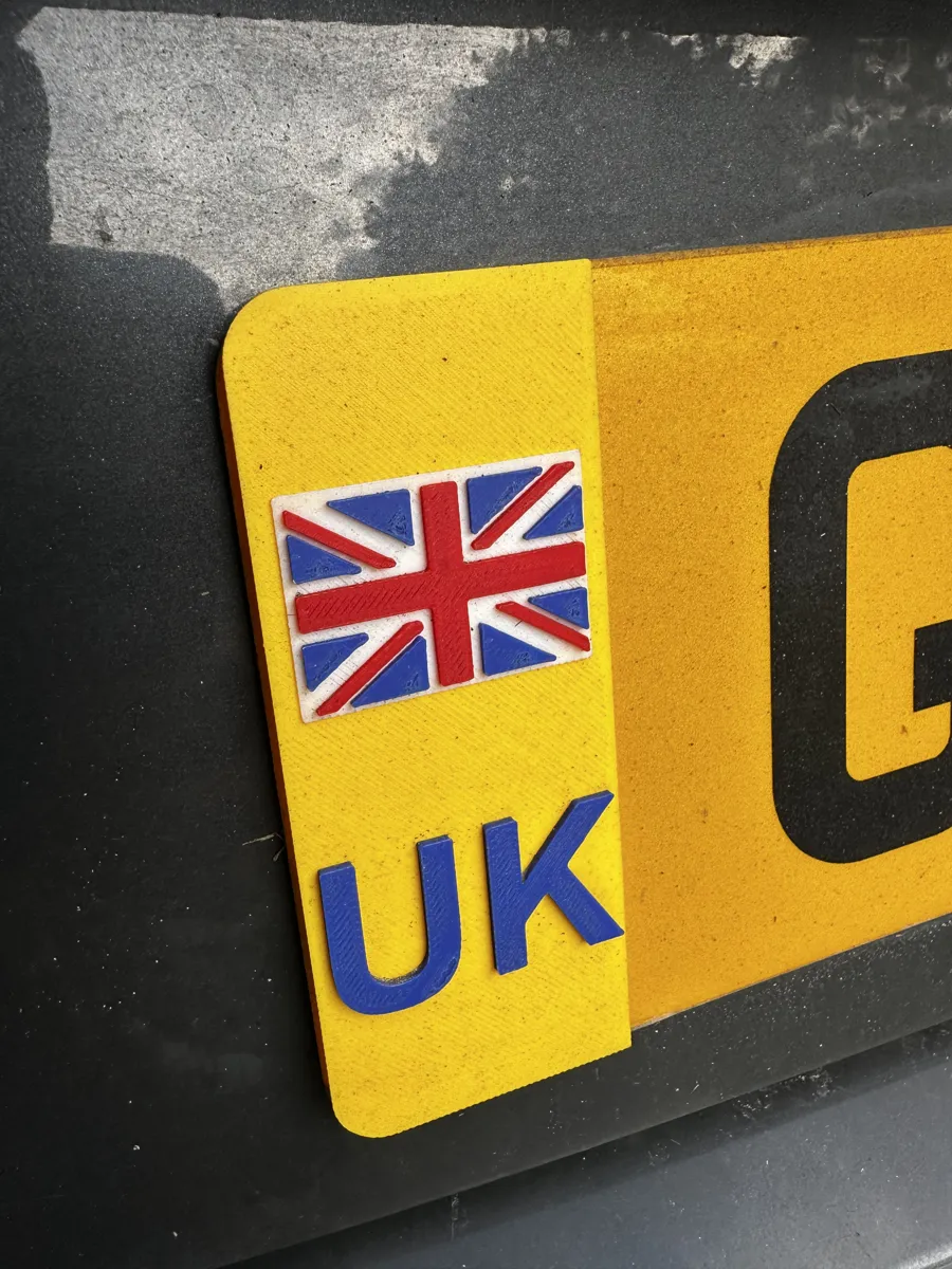 UK Number Plate Badge, photo 4 of 4 - UK Number Plate Badge Jewellery & Accessories