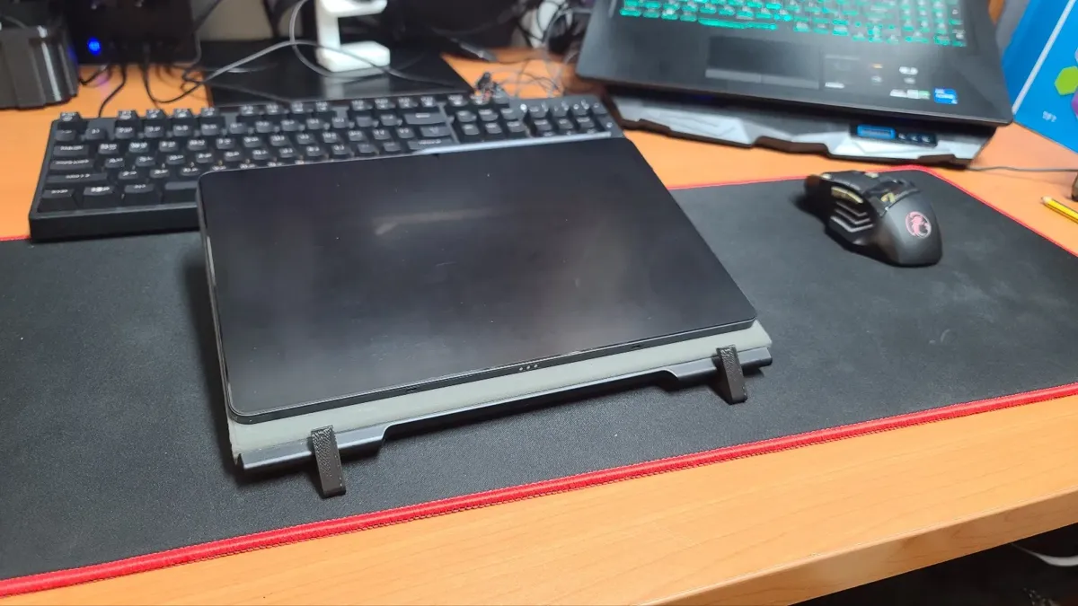 tablet stand_drawing angle