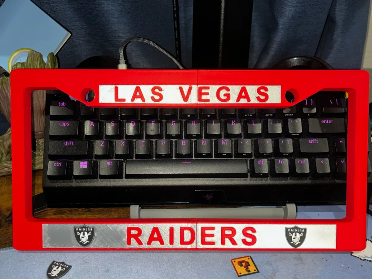 Raiders License Plate Frame