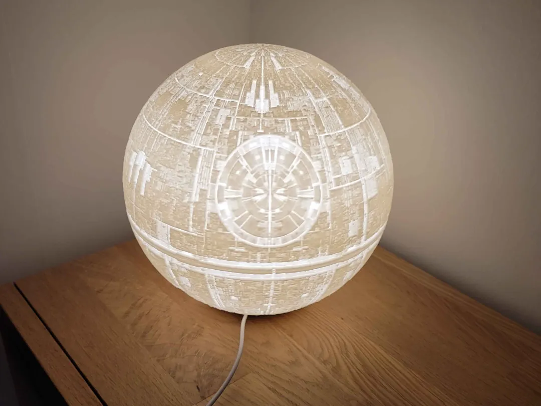 StarWars big deathstar lamp Led 001 Kit