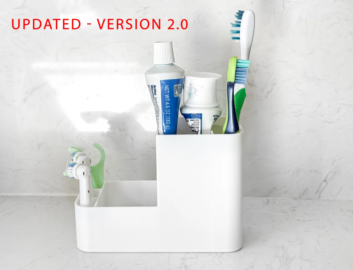 Toothbrush Bathroom Organizer, photo 3 of 3 - Toothbrush Bathroom Organizer Bath & Personal Care