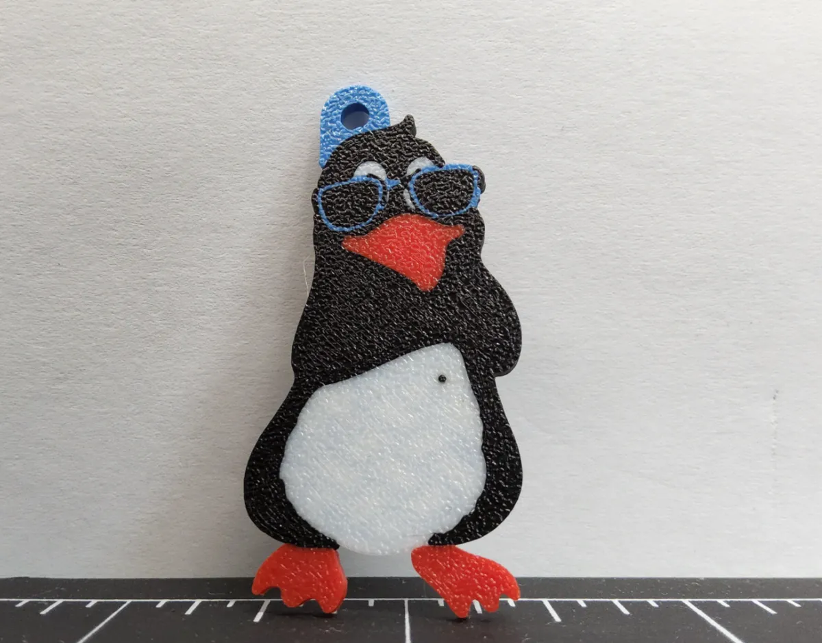 Cool Penguin Keychain - Bird Keychains, in stock in India