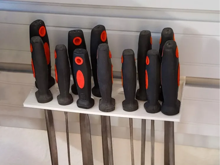 Slatwall Tool Holder for Screwdrivers & Pliers - Organizers, in stock in India
