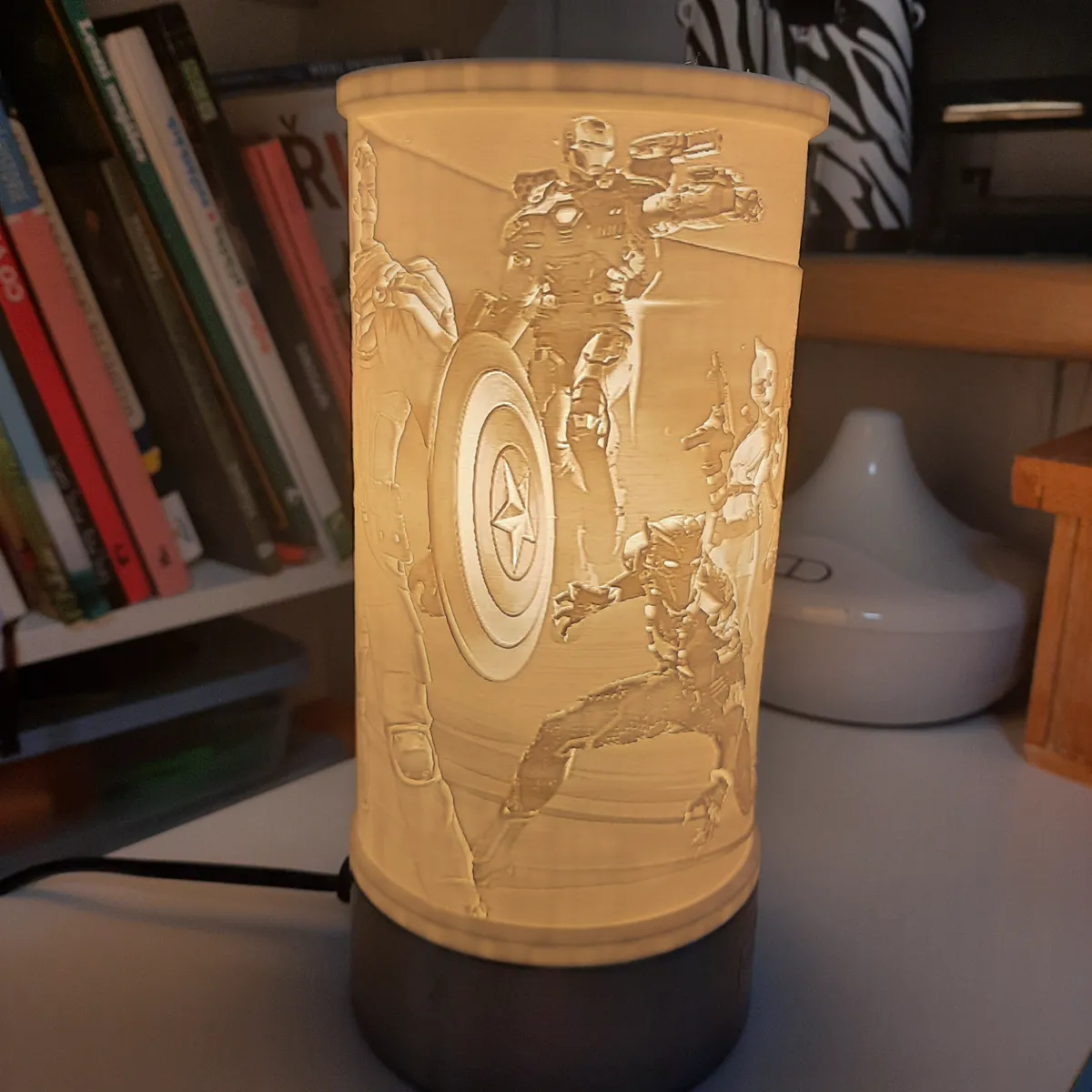 Litophane Lidl lamp Fortnite, photo 3 of 4 - Litophane Lidl lamp Fortnite Lamps & Lighting