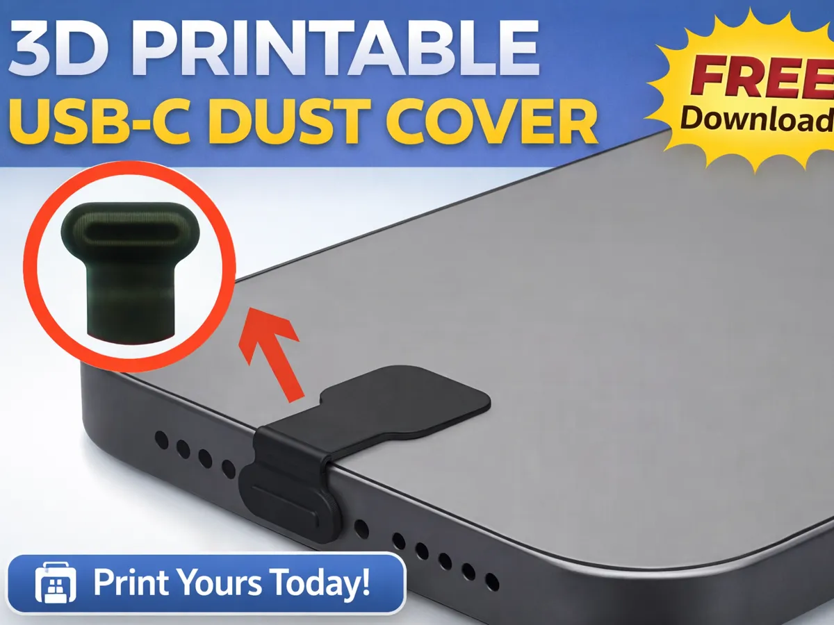 USB-C Phone Dust Cover - Other Hobby & DIY, in stock in India