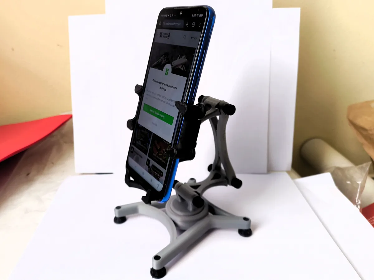 Mechanical Arm Phone Holder - Decor, in stock in India