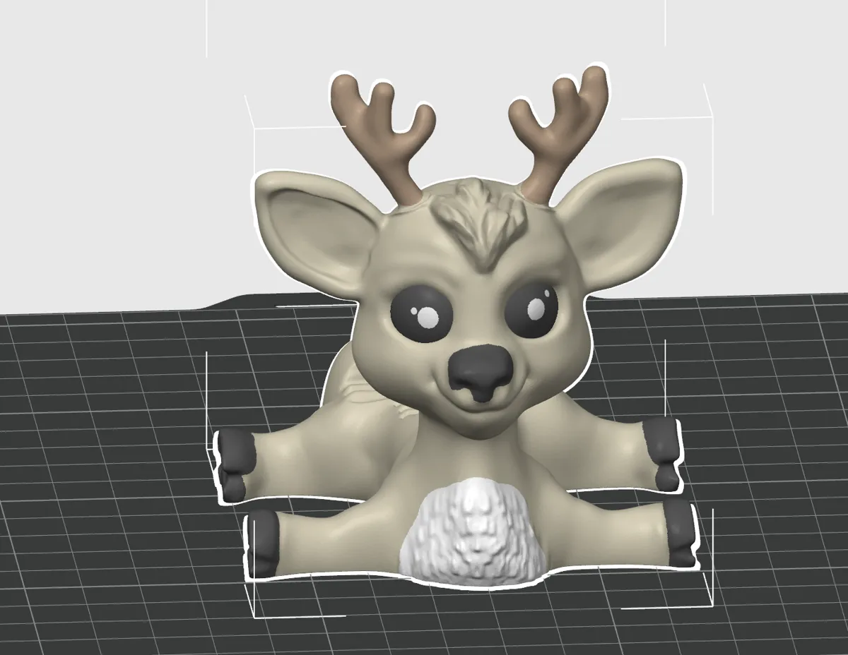 Cute Reindeer Phone Stand, photo 3 of 4 - Cute Reindeer Phone Stand Mobile & Device Accessories