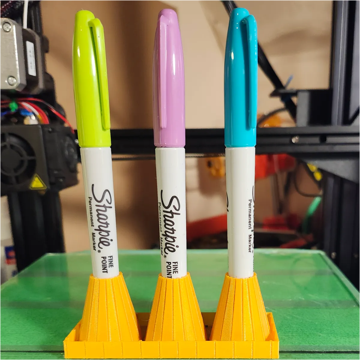 Sharpie and Bic pen stand, photo 2 of 4 - Sharpie and Bic pen stand Household