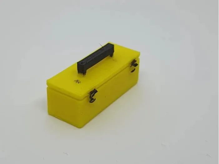 Toolbox (small) scale models for diorama